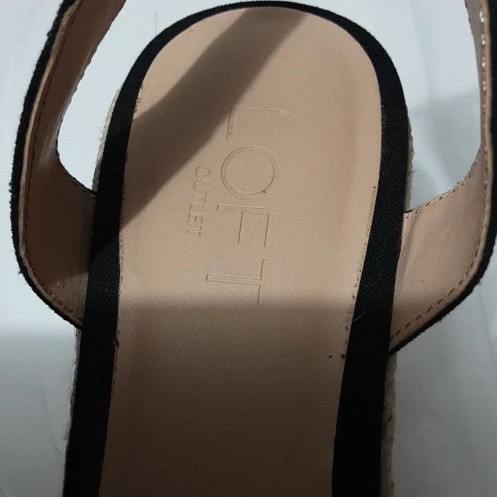 LOFT Leopard Print‎ Women's 8 Wedge Sandals